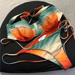 Vibrant Multicolor Bikini Set